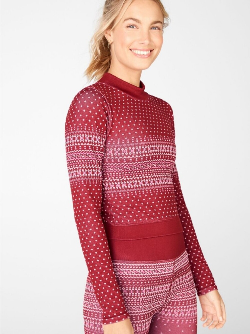 Fabletics Holly Seamless Long Sleeve Top